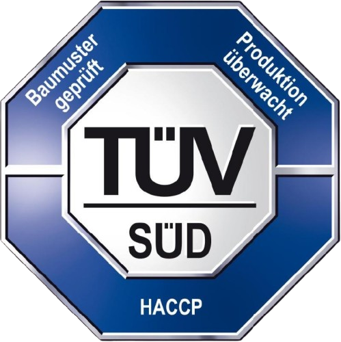 HACCP CERTIFIED — client-provided certification logo