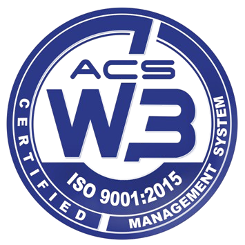 ISO 9001 — client-provided certification logo